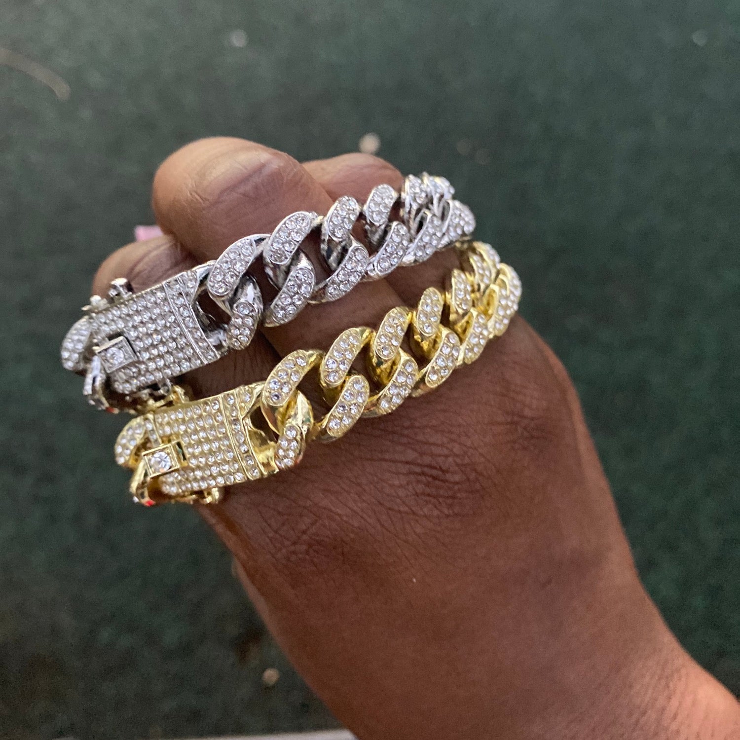 Cuban link anklet