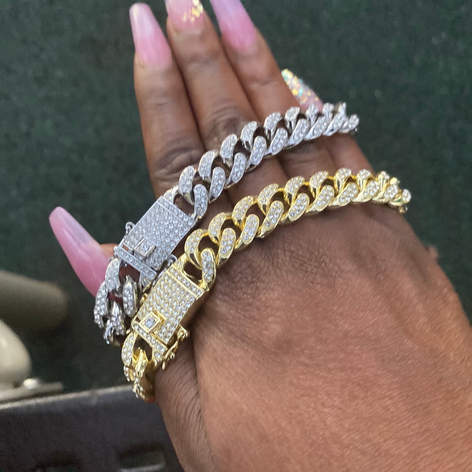 Cuban link anklet