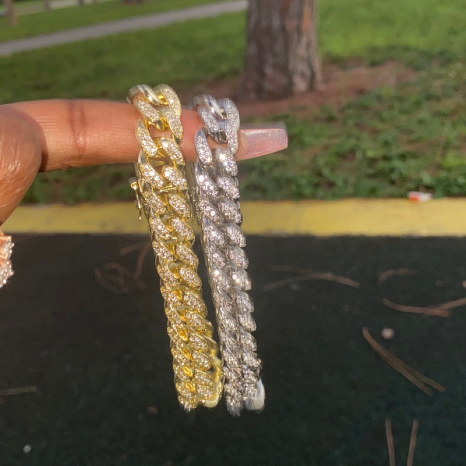 Cuban link anklet