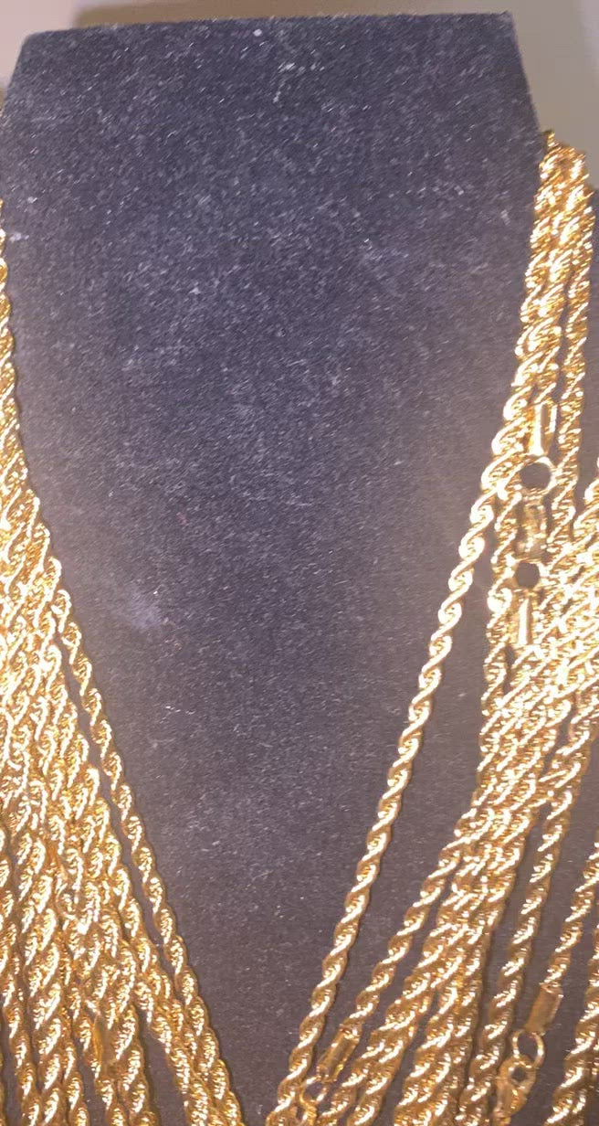 Cursive initial necklaces